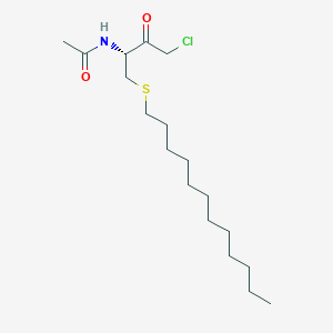Acetyl-Cys(dodecyl) chloromethyl ketone