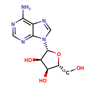 Adenosine-5' 13C