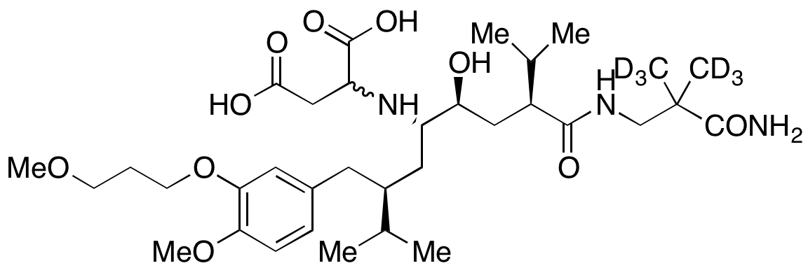 Aliskiren-d6 N-Maleic Acid (Mixture of Diastereomers)