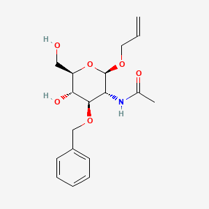 Allyl 2-(Acetylamino)-2-deoxy-3-O-benzyl-β-D-glucopyranoside