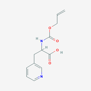 Allyloxycarbonyl-3-(3'-pyridyl)-dl-alanine