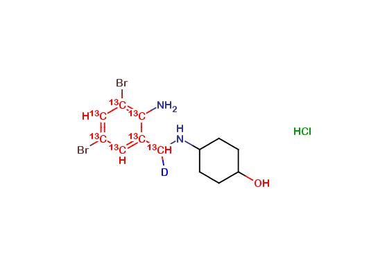 Ambroxol hydrochloride 13C7D
