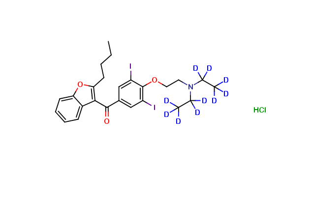 Amiodarone hydrochloride D10