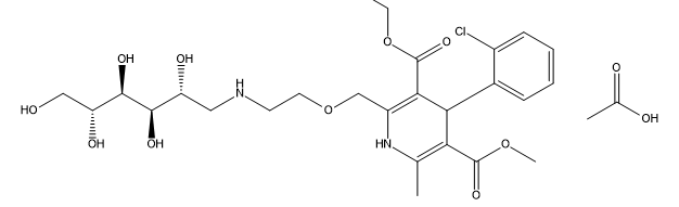 Amlodipine Mannitol Adduct Acetate Salt