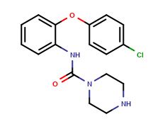 Amoxapine Chlorophenoxyaniline urea analog