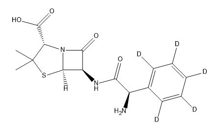 Ampicillin D5 (Mixture of Diastereomers)