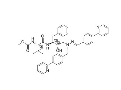 Atazanavir benzylidenehydrazine carbamate