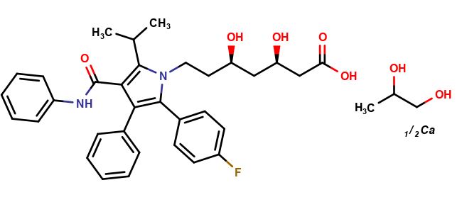 Atorvastatin Calcium Propylene Glycol Solvate