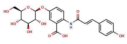 Avenanthramide A phenolic glucuronide 1