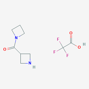 Azetidin-1-yl(azetidin-3-yl)-methanone trifluoroacetate