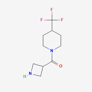 Azetidin-3-yl(4-(trifluoromethyl)piperidin-1-yl)methanone