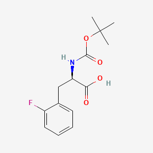 BOC-D-2-Fluorophenylalanine