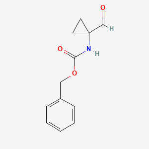 Benzyl (1-formylcyclopropyl)carbamate