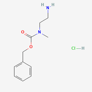 Benzyl (2-aminoethyl)(methyl)-carbamate hydrochloride