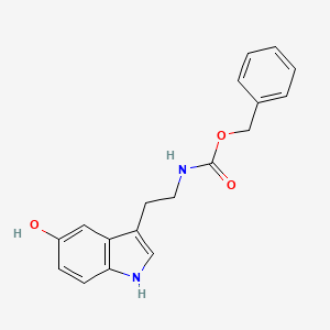 Benzyl[2-(5-hydroxyindol-3-yl)-ethyl]carbamate