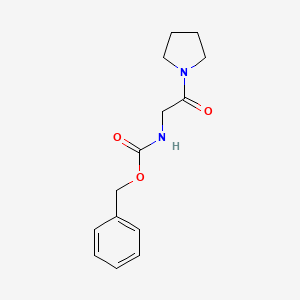 Benzyl 2-oxo-2-(pyrrolidin-1-yl)ethylcarbamate
