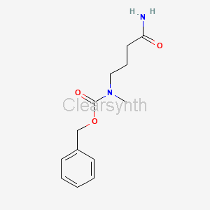 Benzyl 3-carbamoylpropylmethylcarbamate
