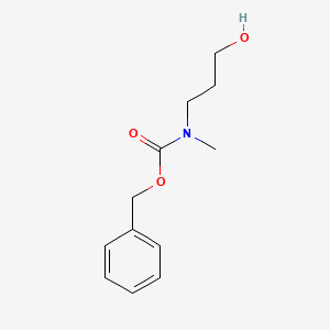 Benzyl 3-hydroxypropylmethylcarbamate