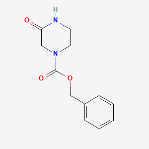 Benzyl 3-oxotetrahydro-1(2H)-pyrazinecarboxylate