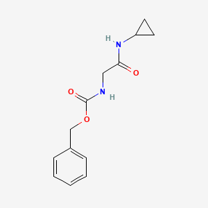 Benzyl N-[(cyclopropylcarbamoyl)methyl]carbamate