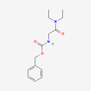Benzyl N-[(diethylcarbamoyl)methyl]carbamate