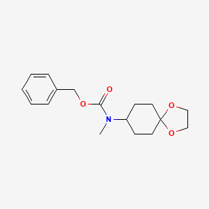 Benzyl methyl(1,4-dioxaspiro[4.5]decan-8-yl)carbamate