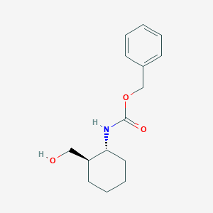 Benzyl trans-(2-hydroxymethyl)cyclohexylcarbamate