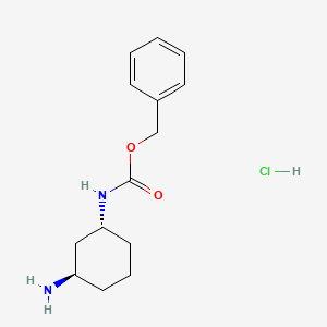 Benzyl trans-3-aminocyclohexylcarbamate hydrochloride