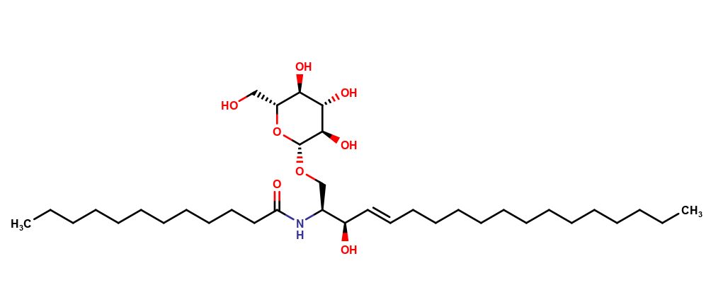 Beta-D-glucosyl-N-(dodecanoyl)sphingosine