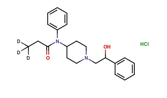 Beta-Hydroxyfentanyl-d3 Hydrochloride