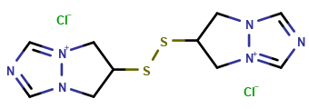 Bis (6,7-dihydro-5H-pyrazolol[1,2,4] triazolium-6-yl) disulphide dichloride