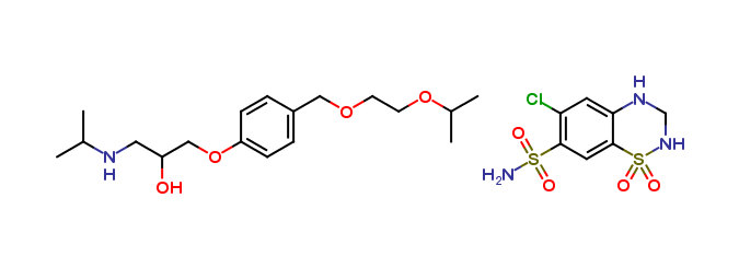 Bisoprolol hydrochlorothiazide