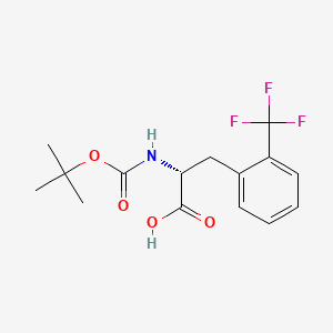 Boc-2-(trifluoromethyl)-D-phenylalanine