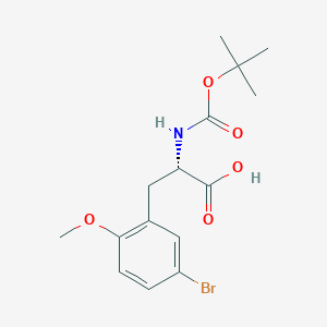 Boc-5-bromo-2-methoxy-L-phenylalanine