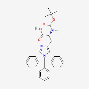 Boc-Nalpha-methyl-N-im-trityl-D-histidine