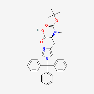 Boc-Nalpha-methyl-N-im-trityl-L-histidine