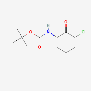 Boc-leu-chloromethylketone