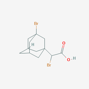 Bromo-(3-bromo-adamantan-1-yl)-acetic acid