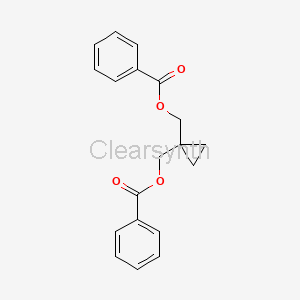 Cyclopropane-1,1-diylbis(methylene) dibenzoate