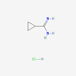 Cyclopropanecarboxamidine hydrochloride
