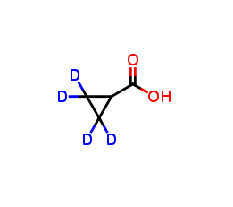 Cyclopropanecarboxylic acid D4