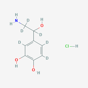 DL-Norepinephrine-d6 Hydrochloride (>85%)