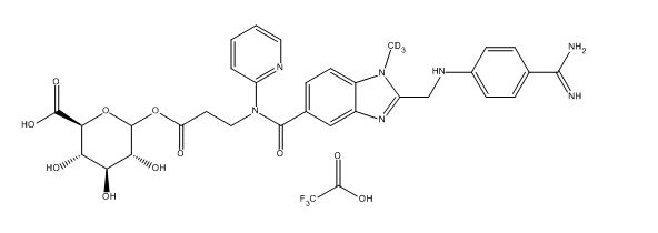 Dabigatran Acyl-ß-D-glucuronide D3 trifluoroacetate salt