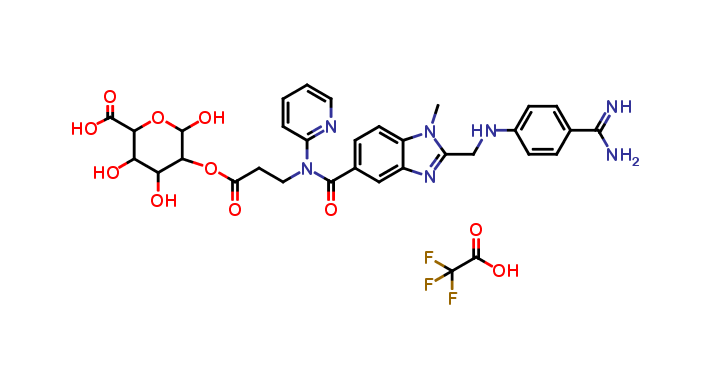 Dabigatran Acyl-O2-D-Glucuronide Trifluoroacetic Acid Salt