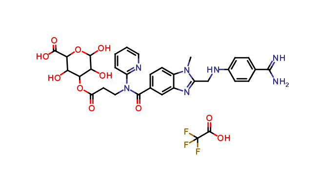 Dabigatran Acyl-O3-D-Glucuronide Trifluoroacetic Acid Salt