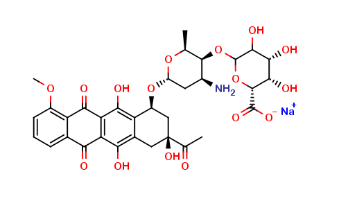 Daunorubicin 4'-O-α-D-Glucoside Sodium Salt