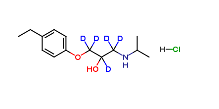 Des[4-(2-cyclopropylmethoxy)] Betaxolol-d5 Hydrochloride
