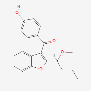 Des(diethylaminoethyl)-didesiodo-1'-methoxy Amiodarone