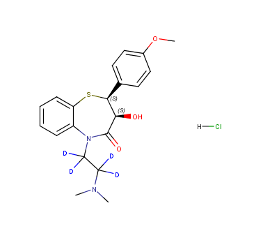 Desacetyl Diltiazem D4 HCl
