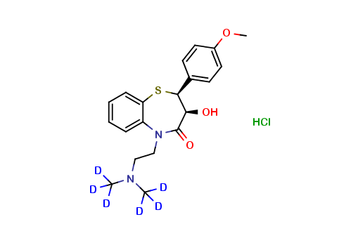 Desacetyl Diltiazem-d6 hydrochloride